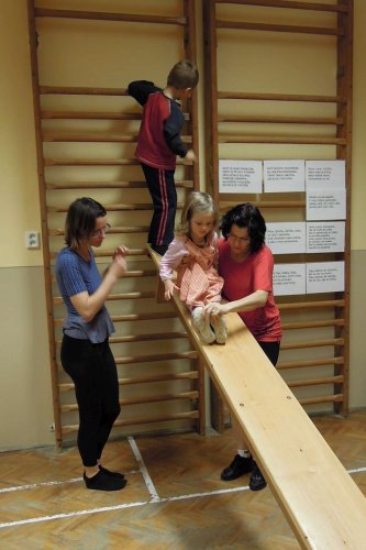 Hravé cvičení pro děti a rodiče - 7.11.2013